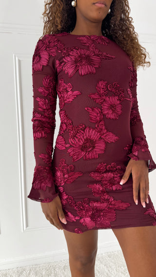 Robe Lola (bordeaux)