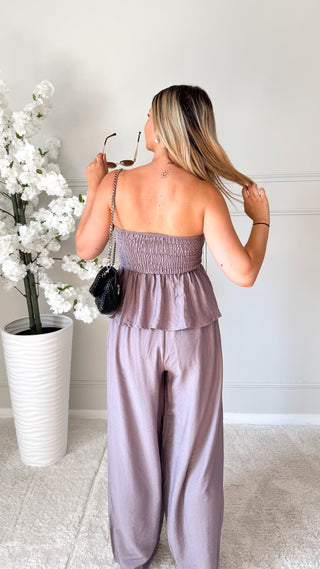 Ensemble Lie (taupe) 🇮🇹