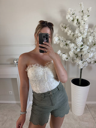 Bustier Paula (beige)