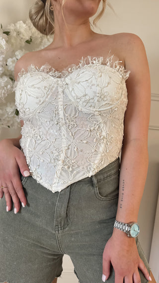 Bustier Paula (beige)