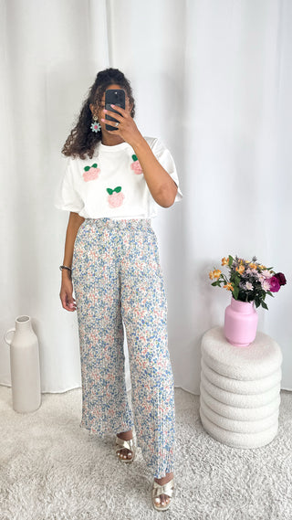Pantalon Stella (bleu)  🇮🇹