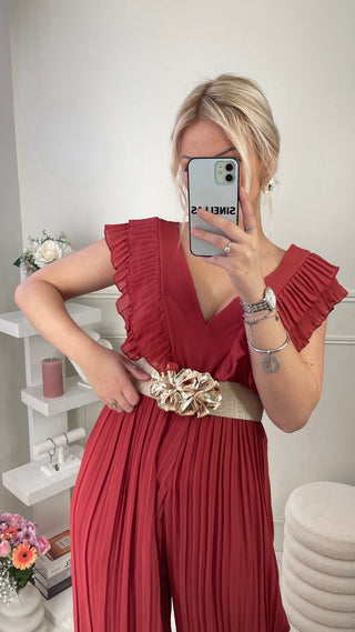 Combinaison Romy (vieux rose) 🇮🇹