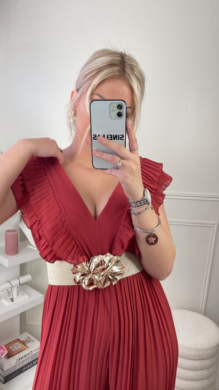 Combinaison Romy (vieux rose) 🇮🇹