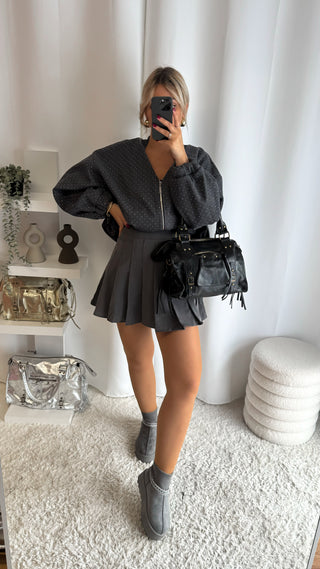 Jupe-short Atlanta (grise)