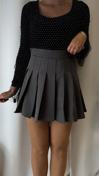 Jupe-short Atlanta (grise)