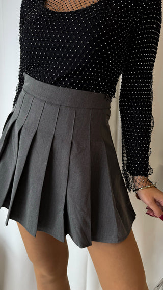 Jupe-short Atlanta (grise)