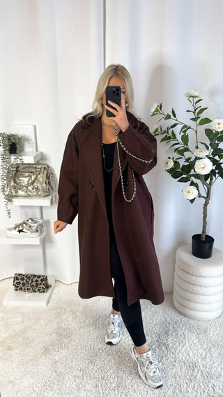 Manteau Destiny (marron) 🇫🇷